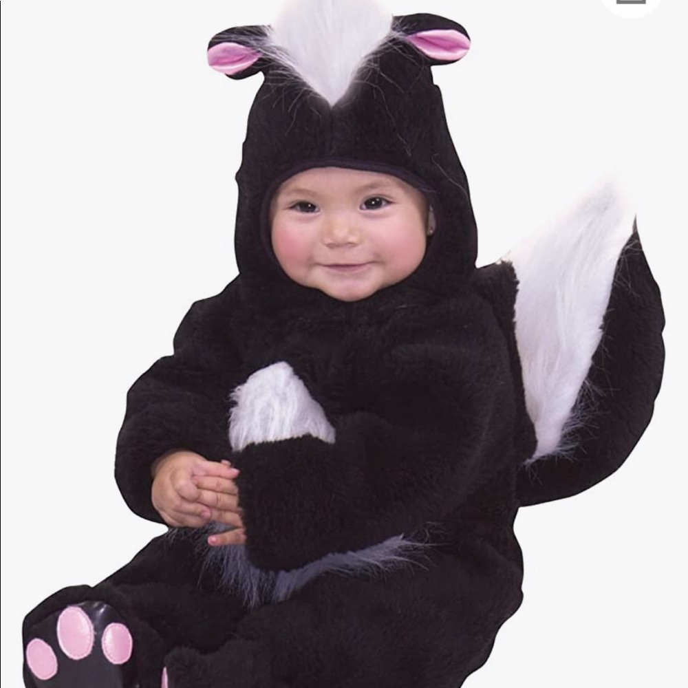 Infant/toddler skunk costume